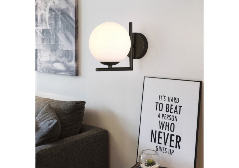 Applique murale globe en verre "Margaret" - LD1001-N - Barcelona LED