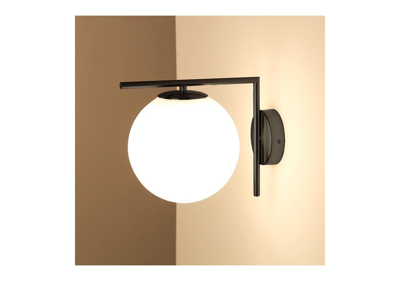 Applique murale globe en verre "Margaret" - LD1001-N - Barcelona LED