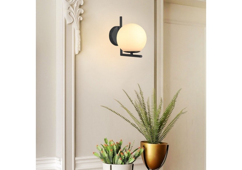 Applique murale globe en verre "Margaret" - LD1001-N - Barcelona LED