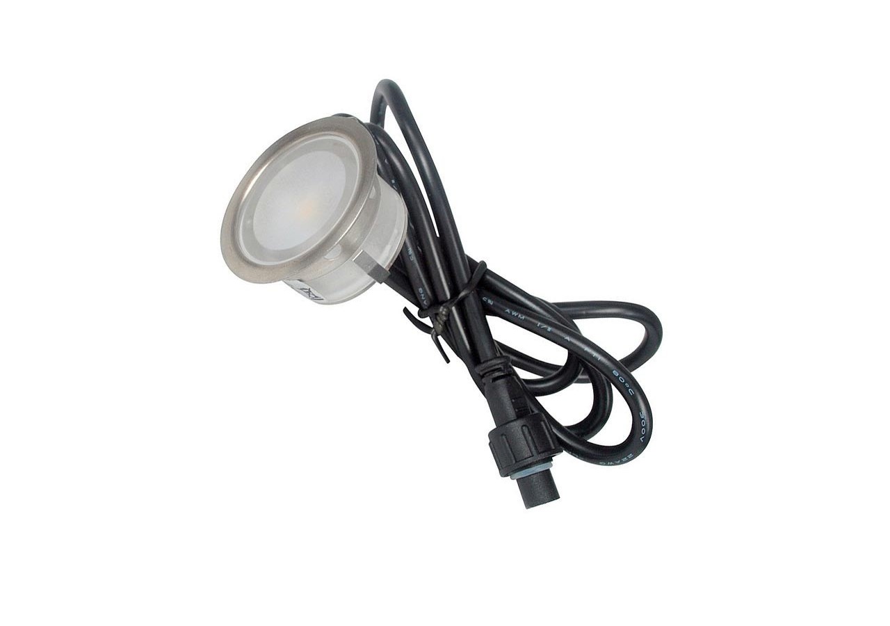 Kit 6 spots LED encastrés au sol 0,3W 12V-DC IP67 - BA50004-BC - Barcelona LED