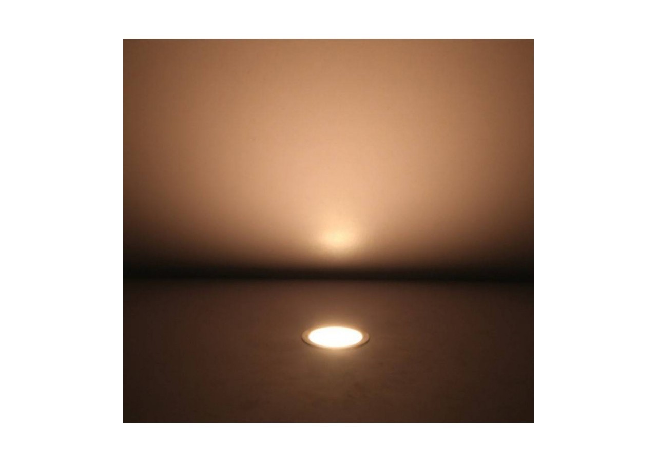 Kit 6 spots LED encastrés au sol 0,3W 12V-DC IP67 - BA50004-BC - Barcelona LED