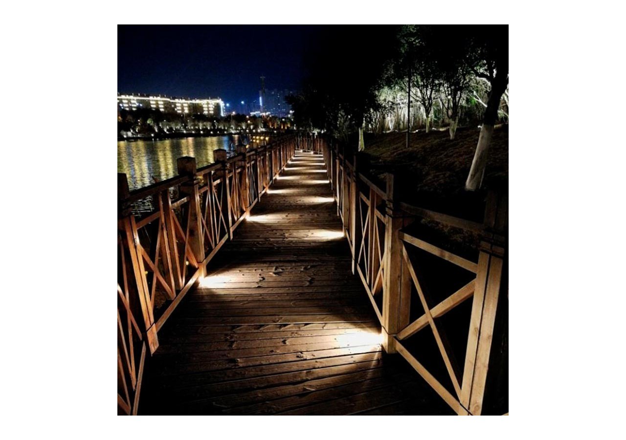 Kit 6 spots LED encastrés au sol 0,3W 12V-DC IP67 - BA50004-BC - Barcelona LED