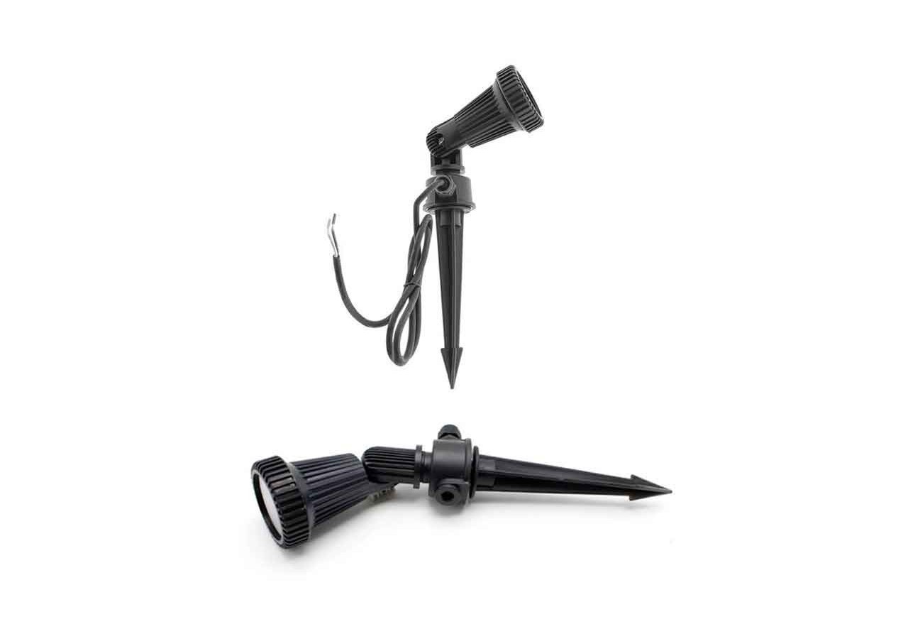 Kit Piquet de jardin + Ampoule GU10 LED 5W en vert - B1942-GU10-VE - Barcelona LED