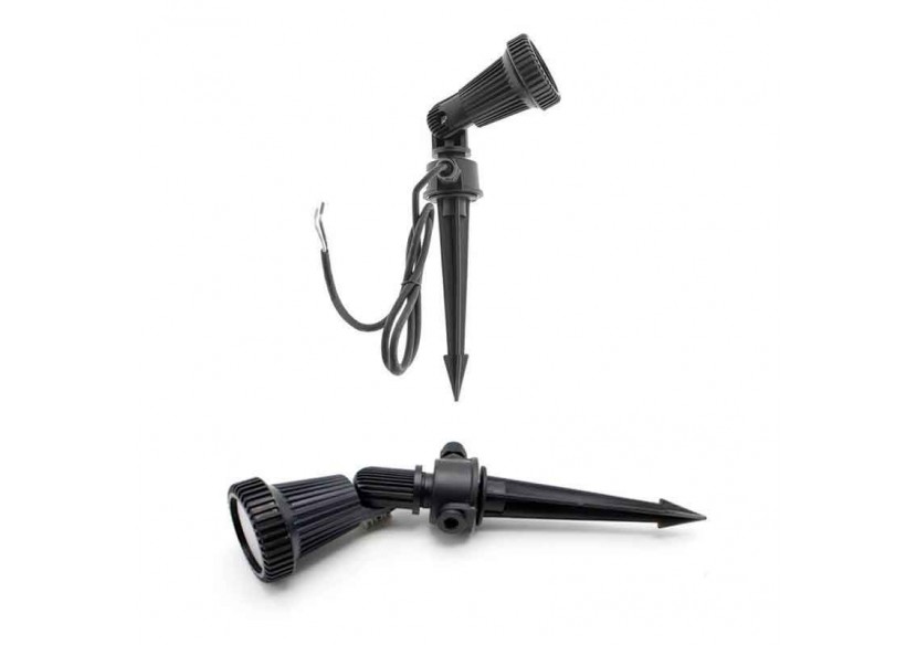 Kit Piquet de jardin + Ampoule GU10 LED 5W en vert - B1942-GU10-VE - Barcelona LED