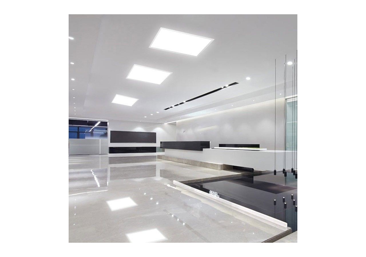 Panneau LED 60x60 avec kit encastrable 44W UGR19 Driver Philips - B4295-UGR19-BC - Barcelona LED