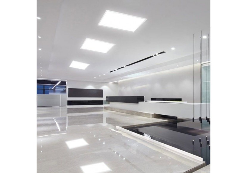 Panneau LED 60x60 avec kit encastrable 44W UGR19 Driver Philips - B4295-UGR19-BC - Barcelona LED