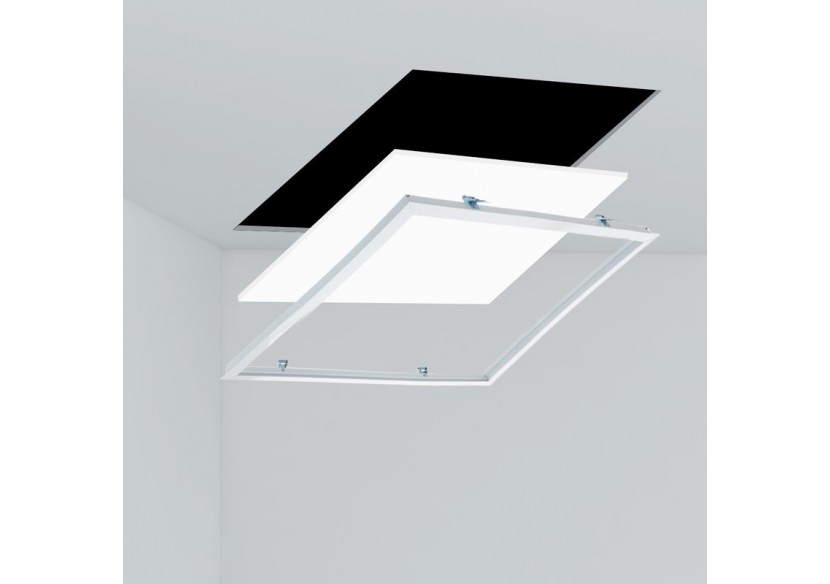 Panneau LED 60x60 avec kit encastrable 44W UGR19 Driver Philips - B4295-UGR19-BC - Barcelona LED