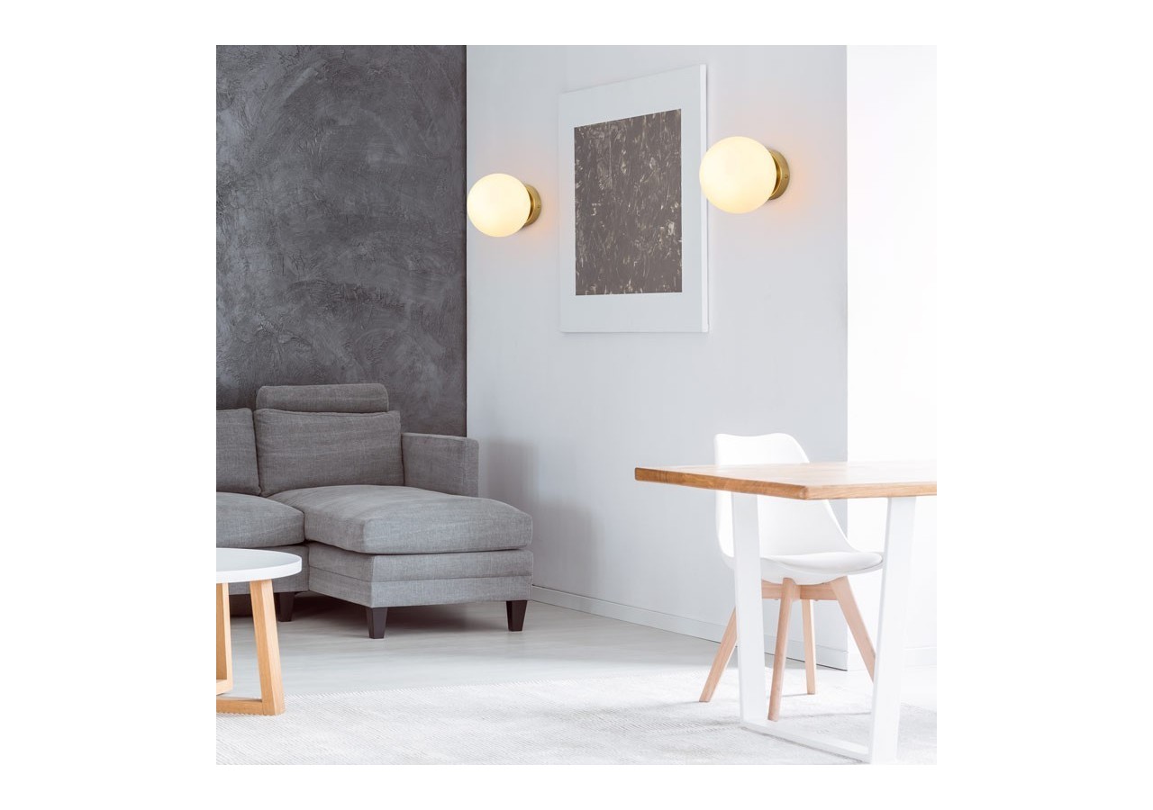 Applique murale globe en verre "Rober" - LD1003-D - Barcelona LED