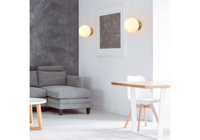 Applique murale globe en verre "Rober" - LD1003-D - Barcelona LED