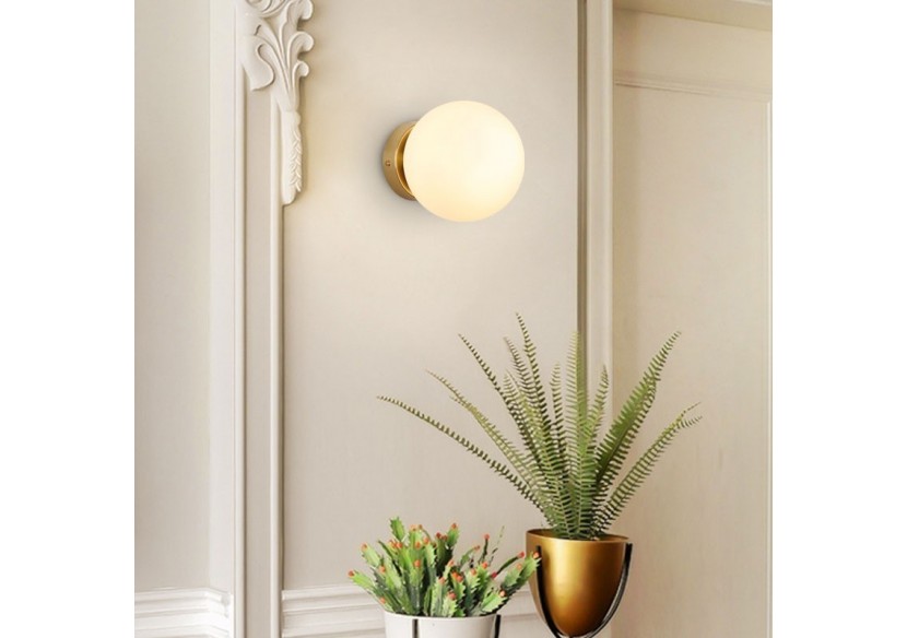 Applique murale globe en verre "Rober" - LD1003-D - Barcelona LED