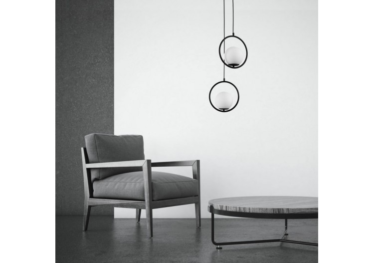 Suspension globe en verre "KATE" - E27 - LD1002-N - Barcelona LED 2