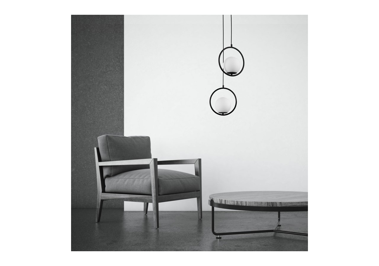 Suspension globe en verre "KATE" - E27 - LD1002-N - Barcelona LED