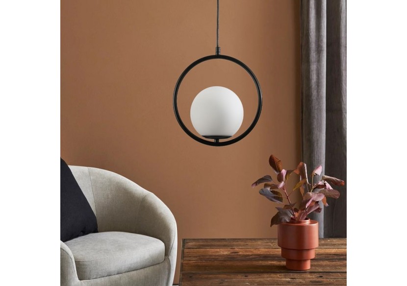 Suspension globe en verre "KATE" - E27 - LD1002-N - Barcelona LED Suspension globe en verre "KATE" - E27 - LD1002-N - Barcelona LED