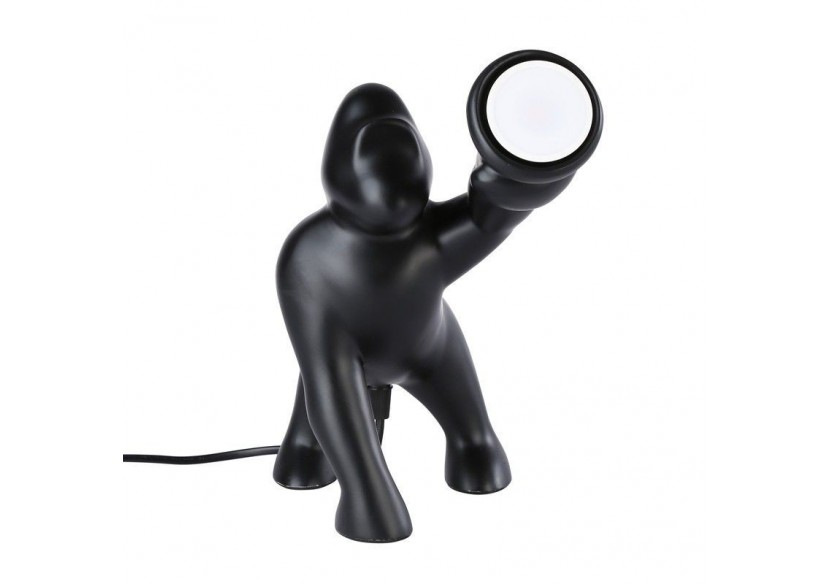 Lampe de table gorille en résine "Orangoutan" - L4042-N - Barcelona LED