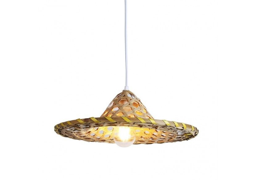 Lampe suspendue en bambou "DIDO" - LM163 - Barcelona LED