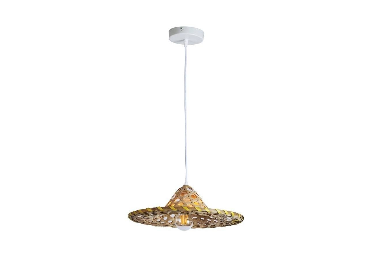 Lampe suspendue en bambou "DIDO" - LM163 - Barcelona LED