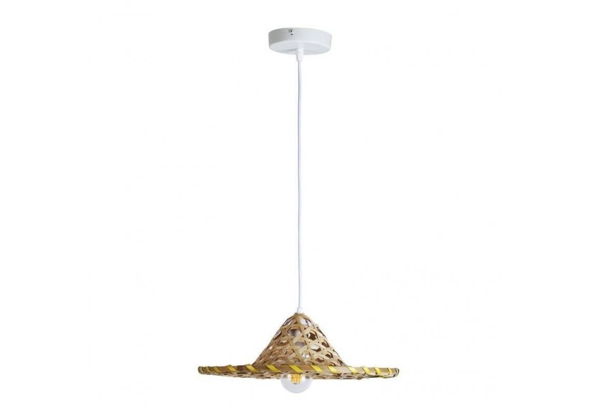 Lampe suspendue en bambou "DIDO" - LM163 - Barcelona LED