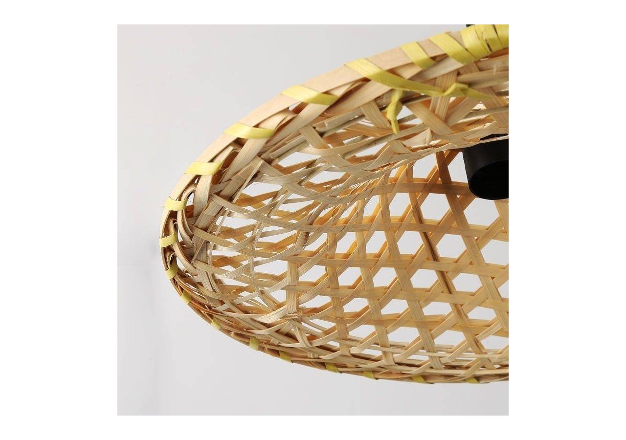 Suspension en bambou avec prise "NONA" - LM163-C - Barcelona LED