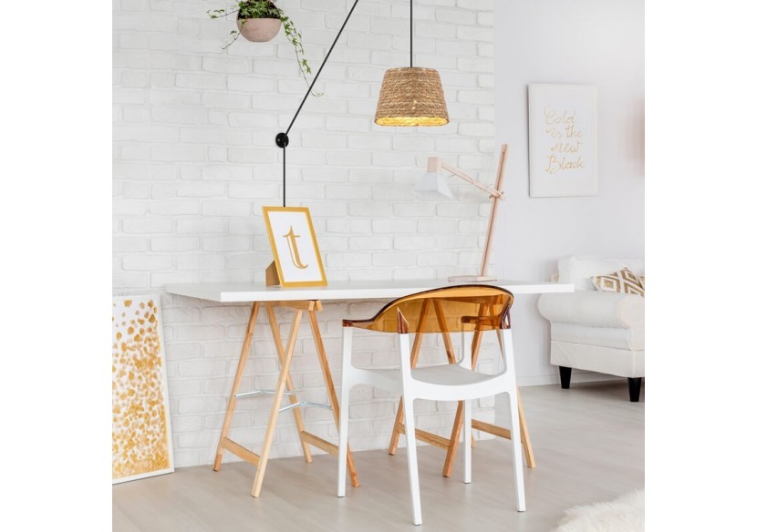 Suspension en chanvre réglable "Moki" E27 - LM162-C - Barcelona LED