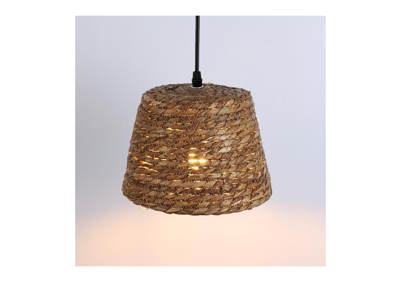 Suspension en chanvre réglable "Moki" E27 - LM162-C - Barcelona LED