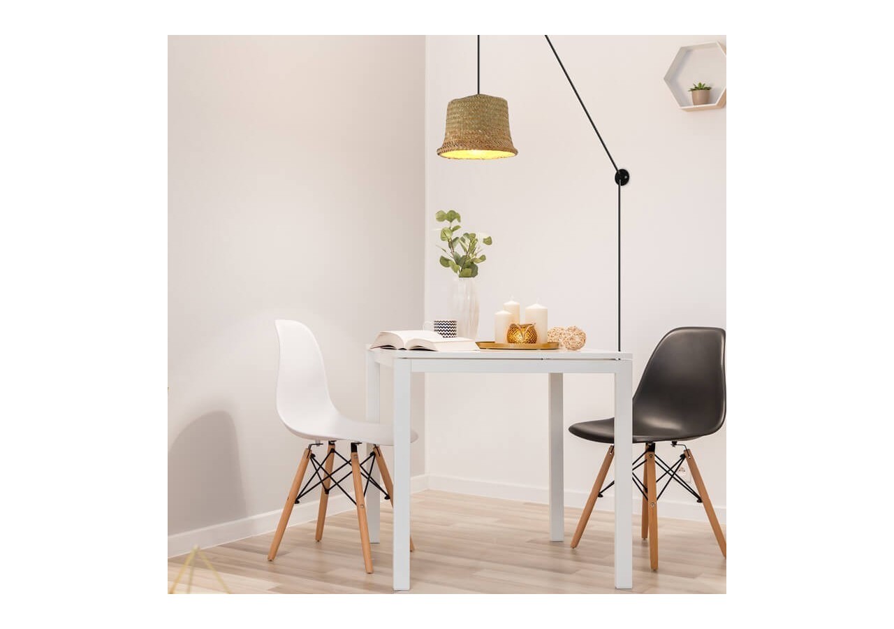 Suspension en chanvre réglable "Moki" E27 - LM162-C - Barcelona LED