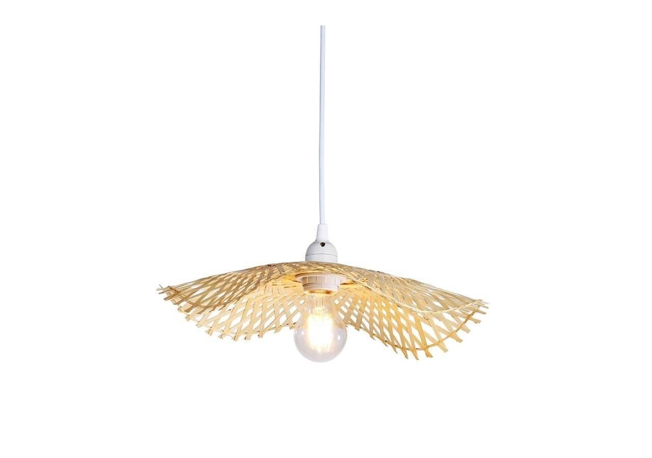 Suspension en osier "LISA" - LM161 - Barcelona LED
