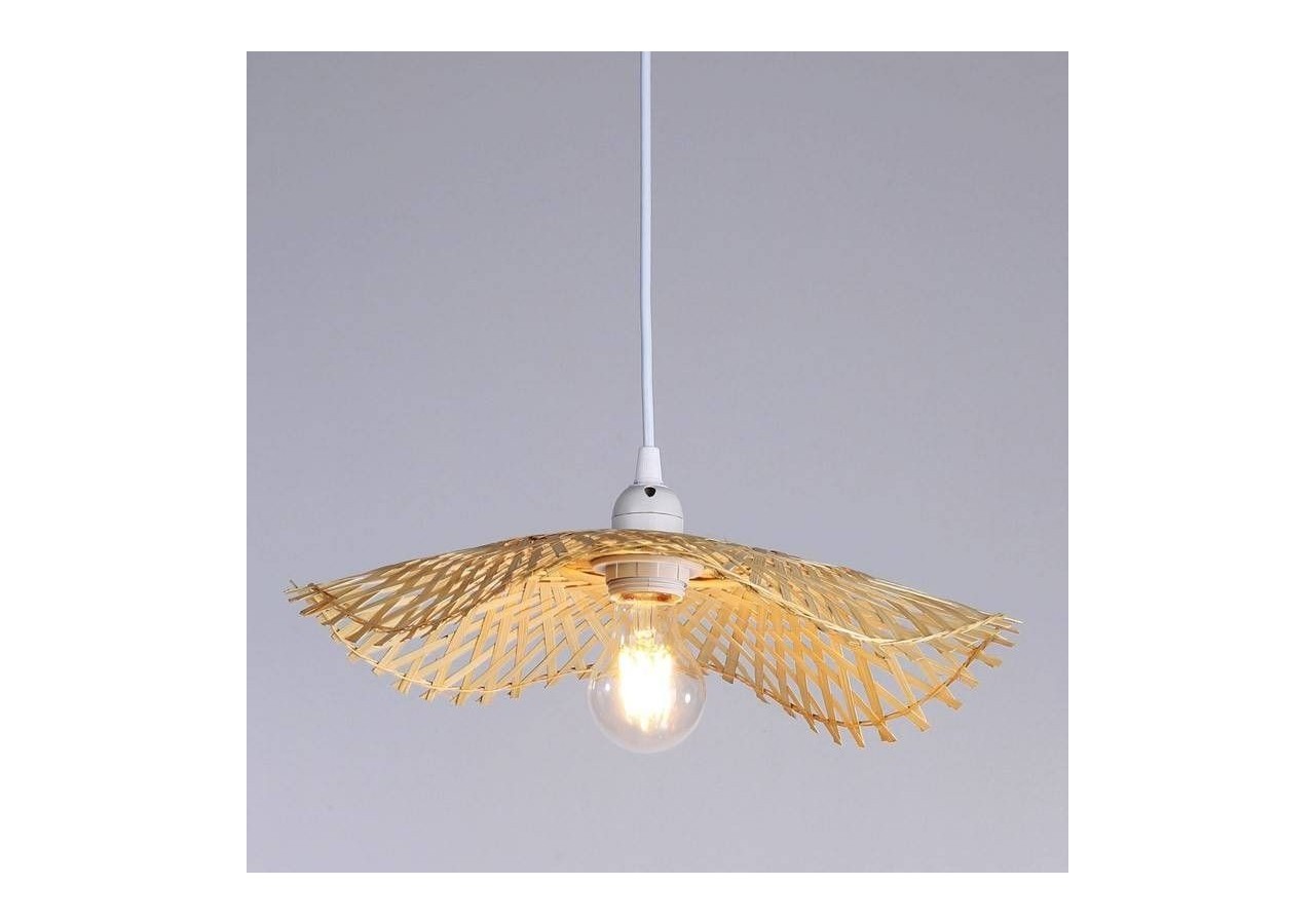 Suspension en osier "LISA" - LM161 - Barcelona LED