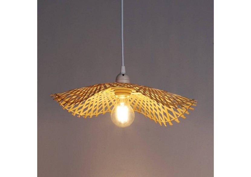 Suspension en osier "LISA" - LM161 - Barcelona LED