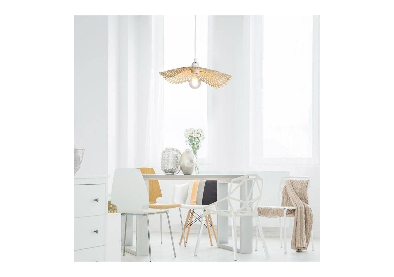 Suspension en osier "LISA" - LM161 - Barcelona LED