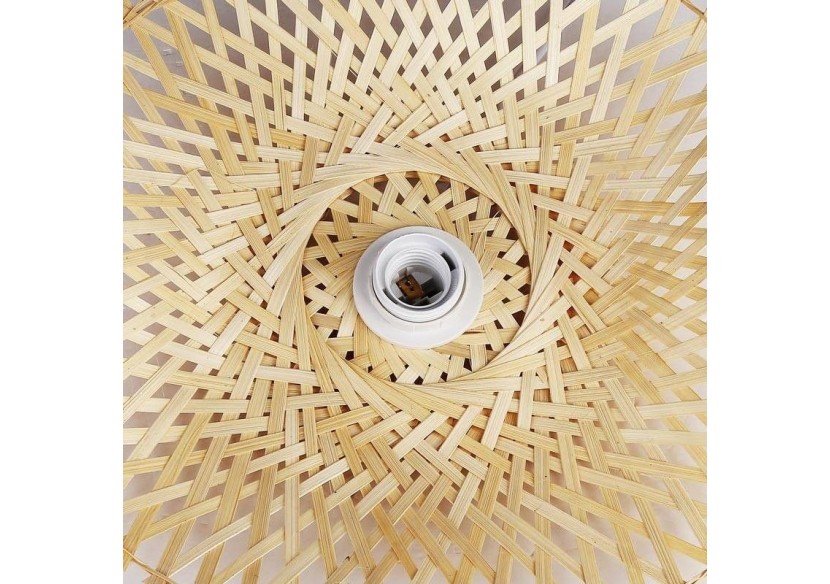 Suspension en osier "LISA" - LM161 - Barcelona LED