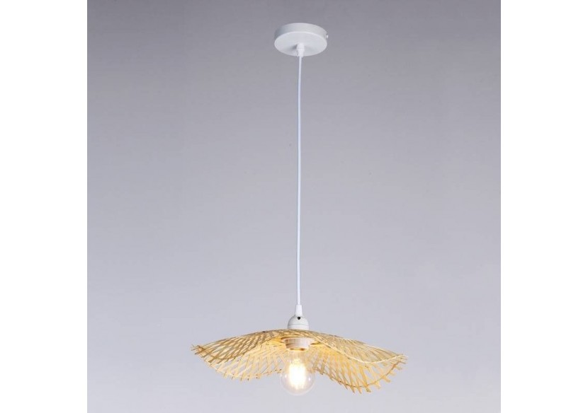 Suspension en osier "LISA" - LM161 - Barcelona LED