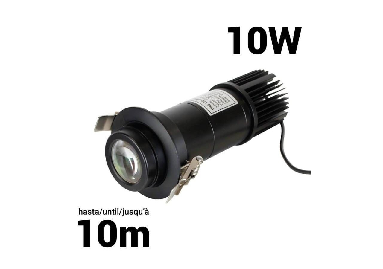 Projecteur de logo LED GOBO encastrable 10W d'intérieur - IP40 - BLPE10I-F - Barcelona LED