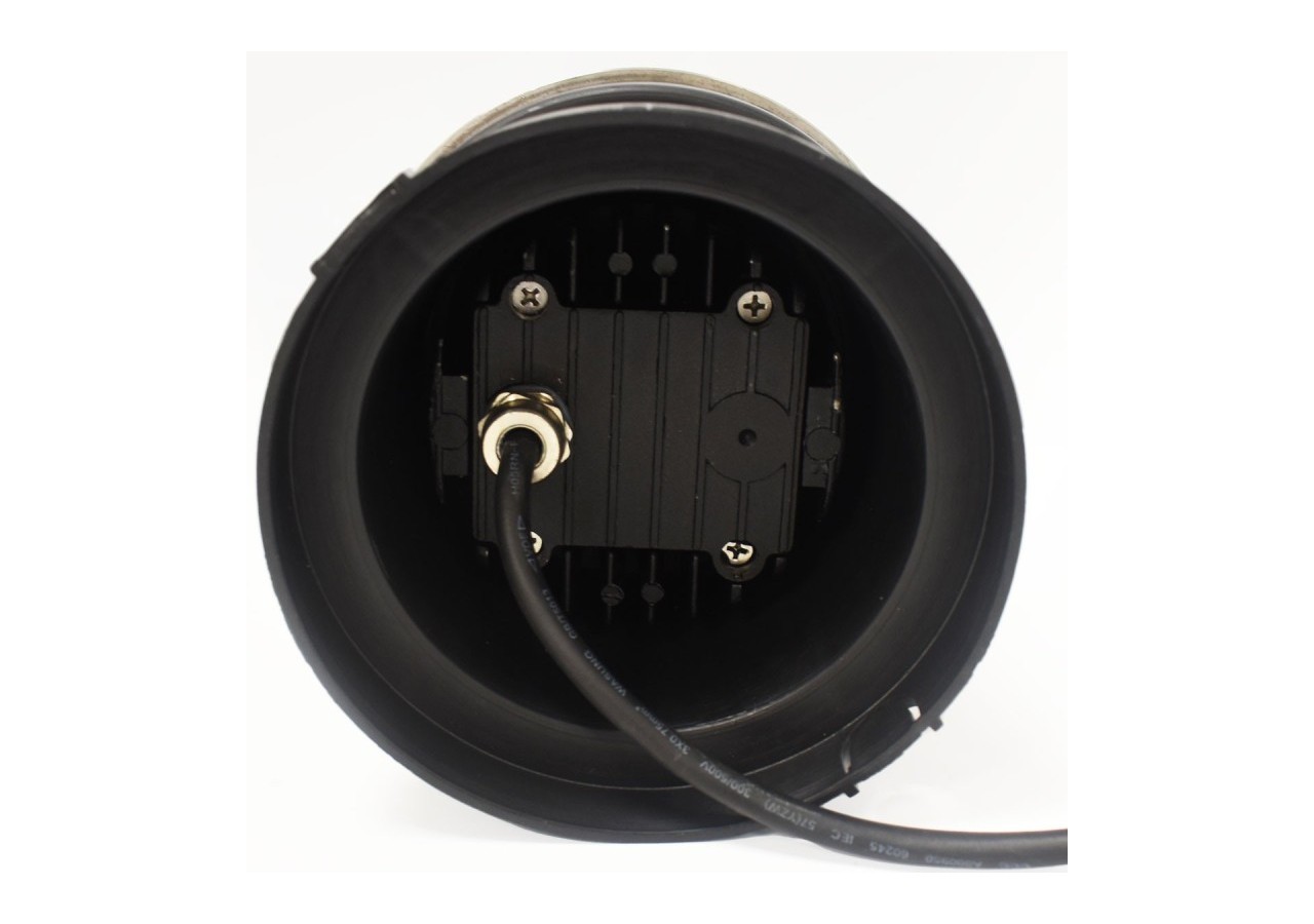 Balise LED encastrable au sol 7W - Blanc chaud - diamètre 15cm- IP67 - 220v - BA50022-BC - Barcelona LED