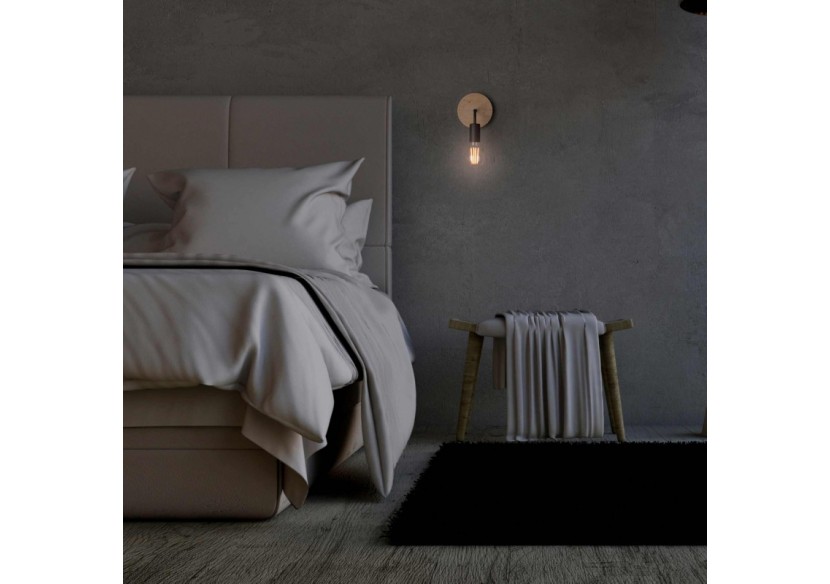 Applique murale en bois et en métal "Morgan" - LM134-N - Barcelona LED Applique murale en bois et en métal "Morgan" - LM134-N - Barcelona LED