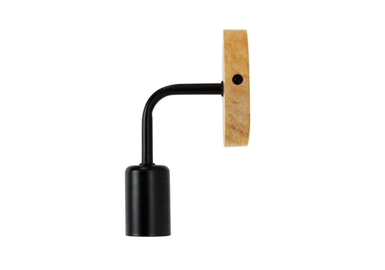 Applique murale en bois et en métal "Morgan" - LM134-N - Barcelona LED