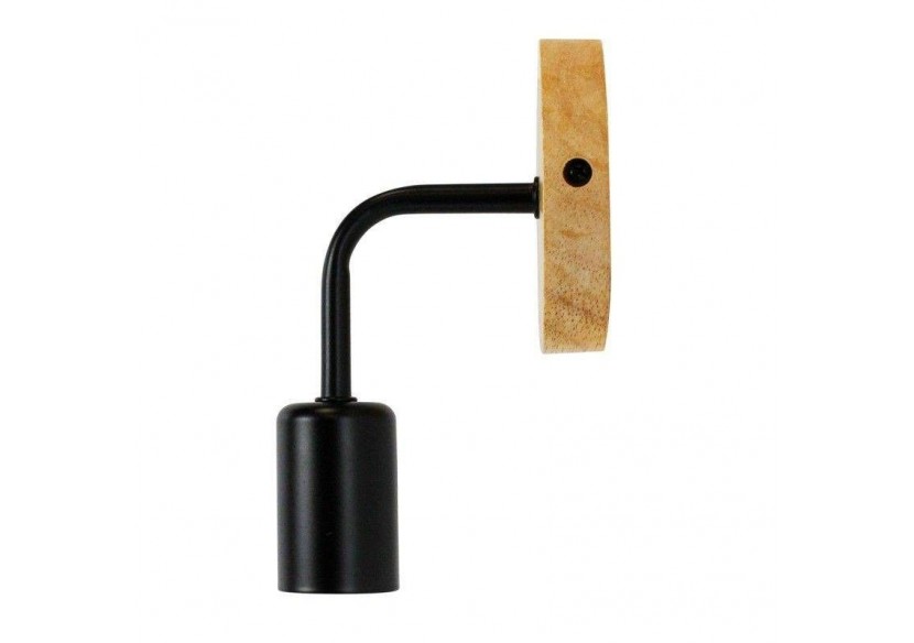 Applique murale en bois et en métal "Morgan" - LM134-N - Barcelona LED Applique murale en bois et en métal "Morgan" - LM134-N - Barcelona LED