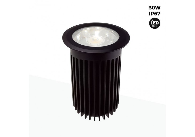 Balise LED encastrable au sol 30W -Blanc chaud- diamètre 10cm- IP67 - 220v - BA50023-BC - Barcelona LED Balise LED encastrable au sol 30W -Blanc chaud- diamètre 10cm- IP67 - 220v - BA50023-BC - Barcelona LED