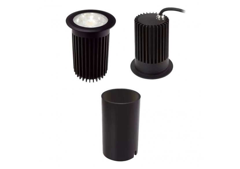 Balise LED encastrable au sol 30W -Blanc chaud- diamètre 10cm- IP67 - 220v - BA50023-BC - Barcelona LED Balise LED encastrable au sol 30W -Blanc chaud- diamètre 10cm- IP67 - 220v - BA50023-BC - Barcelona LED