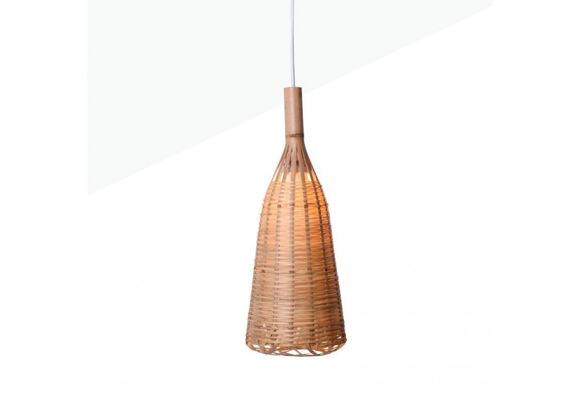 Suspension en osier "Boa" - K174-B - Barcelona LED Suspension en osier "Boa" - K174-B - Barcelona LED