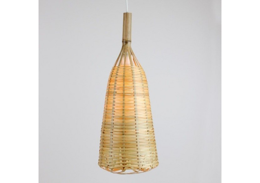 Suspension en osier "Boa" - K174-B - Barcelona LED Suspension en osier "Boa" - K174-B - Barcelona LED