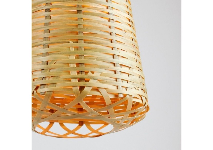 Suspension en osier "Boa" - K174-B - Barcelona LED Suspension en osier "Boa" - K174-B - Barcelona LED