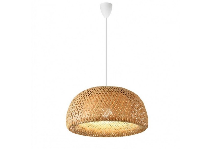 Suspension en osier "Hanna" - K178-B - Barcelona LED Suspension en osier "Hanna" - K178-B - Barcelona LED