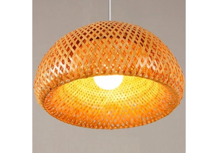 Suspension en osier "Hanna" - K178-B - Barcelona LED Suspension en osier "Hanna" - K178-B - Barcelona LED