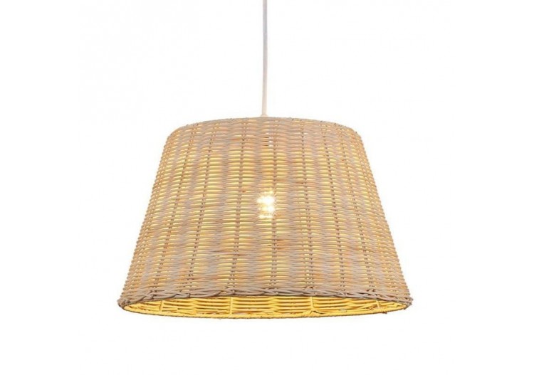 Suspension en osier "Hank" - K175-B - Barcelona LED