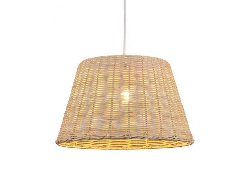 Suspension en osier "Hank" - K175-B - Barcelona LED Suspension en osier "Hank" - K175-B - Barcelona LED