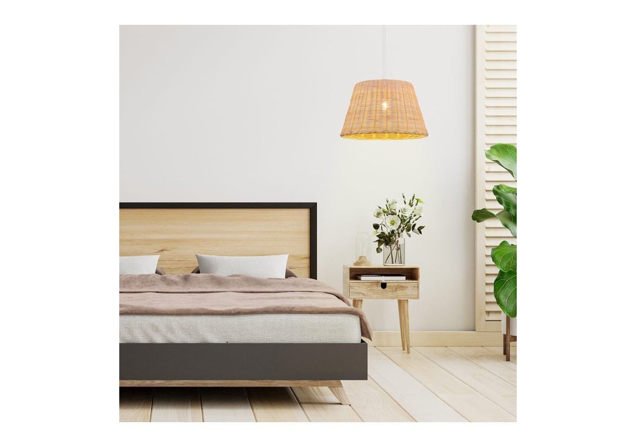 Suspension en osier "Hank" - K175-B - Barcelona LED