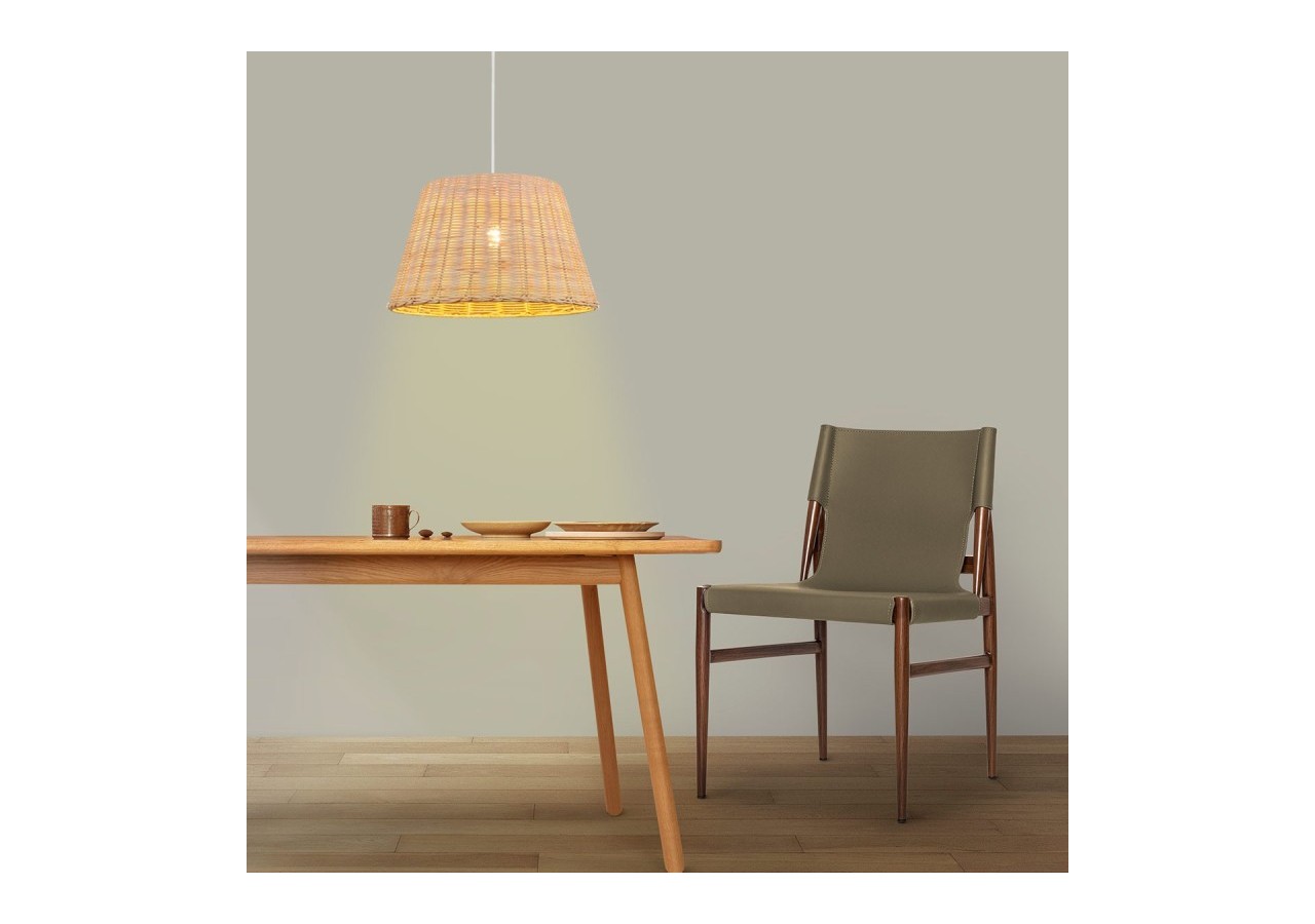 Suspension en osier "Hank" - K175-B - Barcelona LED