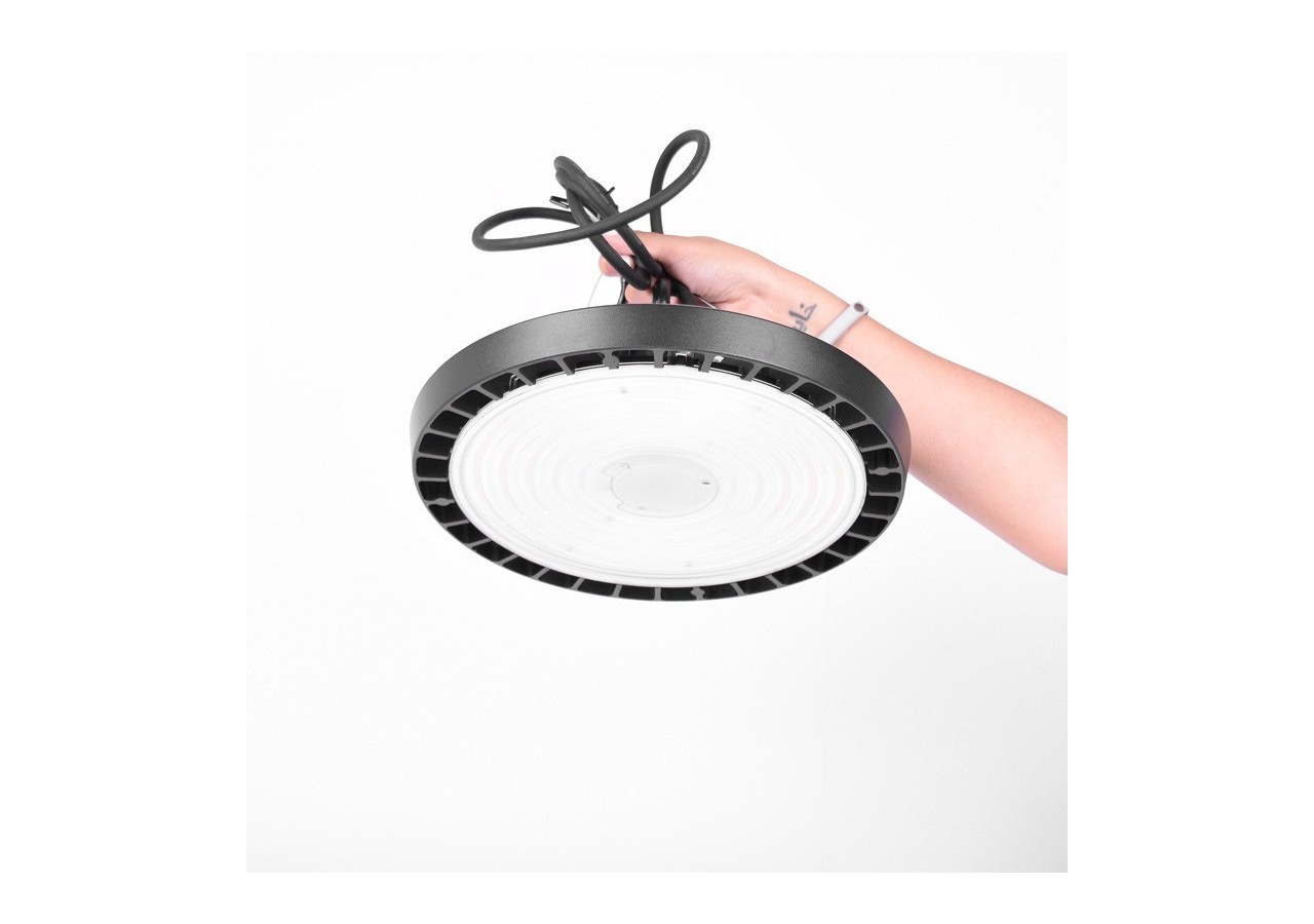 Cloche LED industrielle - Driver PHILIPS - 200W - 160lm/W - Puce PHILIPS - Dimmable 1-10V - IP65 - B8137-200-5K - Barcelona LED