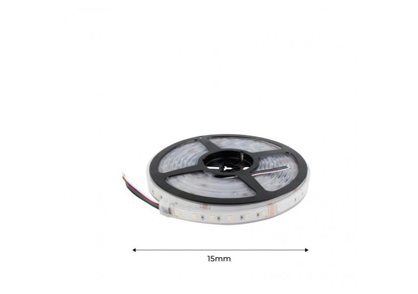 Ruban LED imperméable RGBWW 24V SMD 5050 96W IP67 5M - B1548-IP67-RGBWW - Barcelona LED