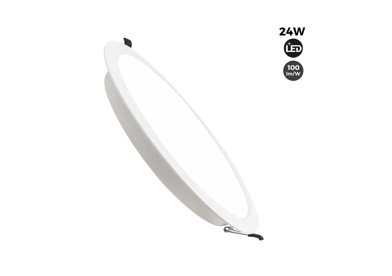 Spot LED encastrable 24W découpe diamètre 275mm - B1243-B-24W-BN - Barcelona LED
